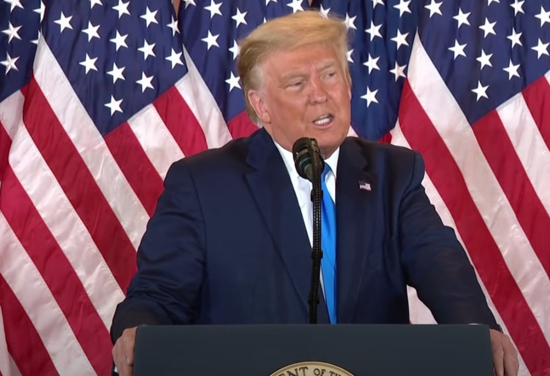 Speech: Donald Trump claimt overwinning (2020)